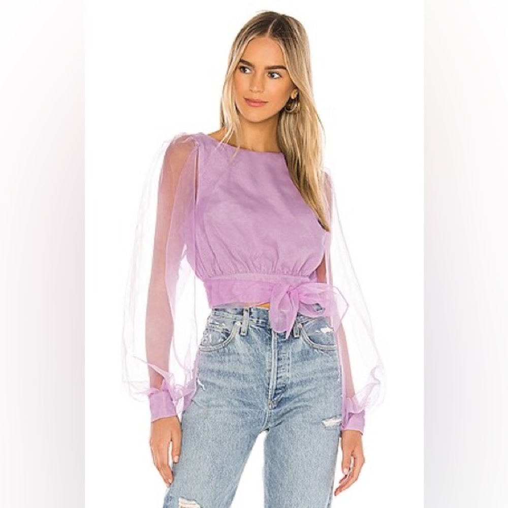 NWT Lovers + Friends Mi Amor Long Sleeve Top